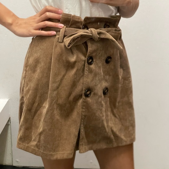 Altar’s State Brown corduroy skirt Sz Sm - Picture 3 of 6